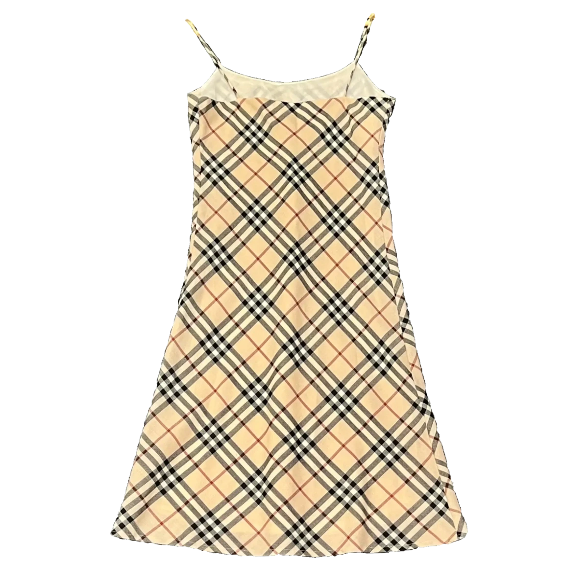 ワンピース BURBERRY ARCHIVE NOVA CHECK KNIT DRESS Burberry Vintage Check Woolen Dress | BBR Vintage
